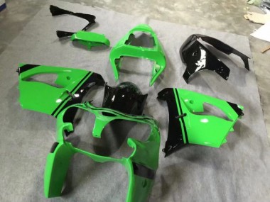 Cheapest 2002-2003 Green Glossy Black Kawasaki ZX9R Motorbike Fairing Canada