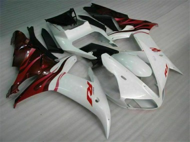 Cheapest 2002-2003 White Yamaha YZF R1 Bike Fairing Kit Canada
