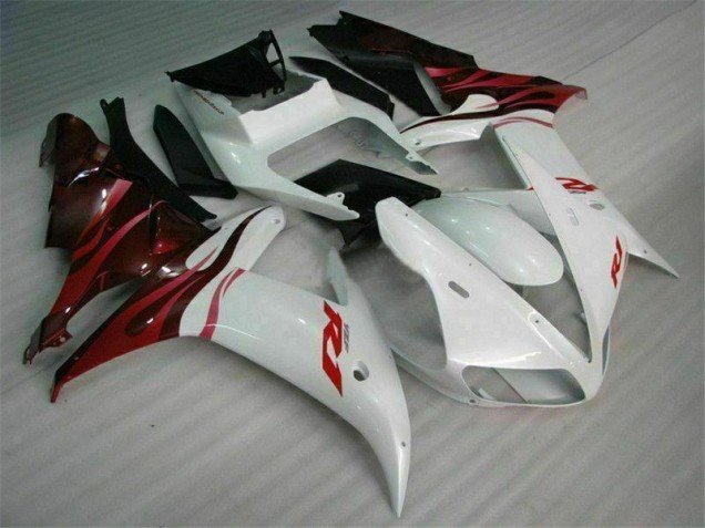 Cheapest 2002-2003 White Yamaha YZF R1 Bike Fairing Kit Canada