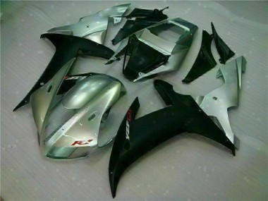 Cheapest 2002-2003 Silver Black Yamaha YZF R1 Motorbike Fairing Kits Canada