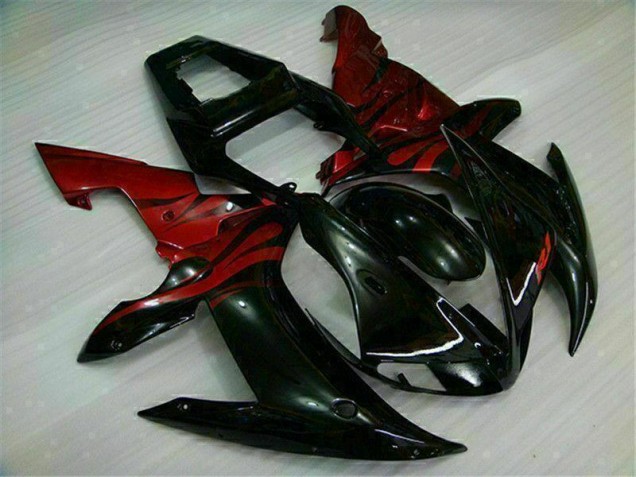 Cheapest 2002-2003 Black Red Yamaha YZF R1 Bike Fairing Canada Cheapest 2002-2003 Black Red Yamaha YZF R1 Bike Fairing Canada