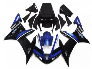 Cheapest 2002-2003 Black Blue Yamaha YZF R1 Bike Fairing Kit Canada