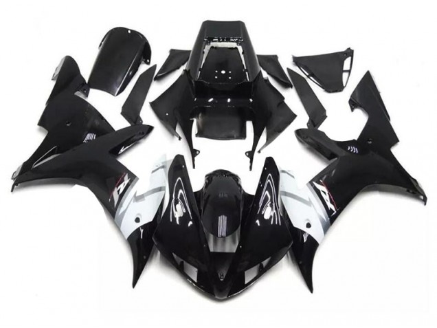 Cheapest 2002-2003 Black White Yamaha YZF R1 Motor Bike Fairings Canada