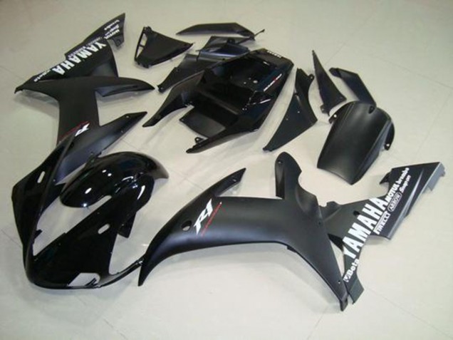 Cheapest 2002-2003 Matte Black White Yamaha YZF R1 Motorcycle Fairings Canada