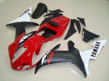 Cheapest 2002-2003 Matte Black Red Yamaha YZF R1 Motorbike Fairing Canada