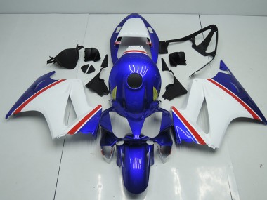 Cheapest 2002-2013 Blue and White Honda VFR800 Motor Bike Fairings Canada