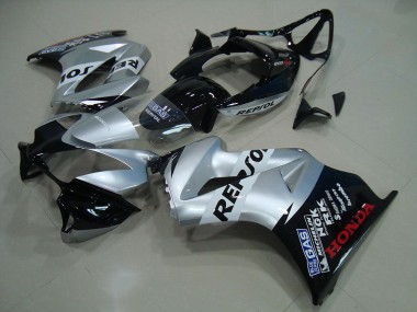 Cheapest 2002-2013 Silver Repsol Honda VFR800 Moto Fairings Canada