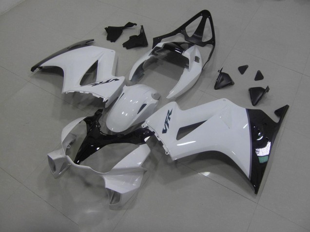 Cheapest 2002-2013 White Black Honda VFR800 Motorcyle Fairings Canada