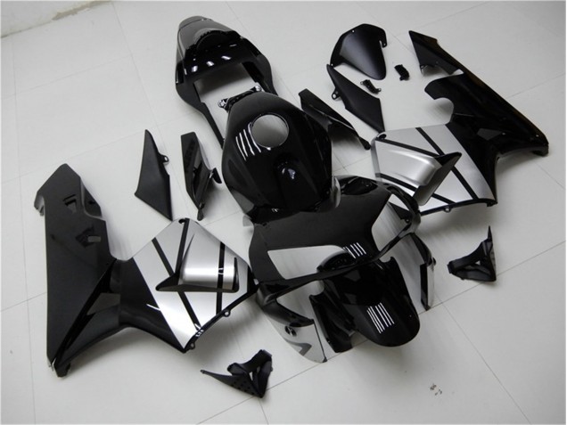 Cheapest 2003-2004 Black Silver Honda CBR600RR Bike Fairing Canada Cheapest 2003-2004 Black Silver Honda CBR600RR Bike Fairing Canada