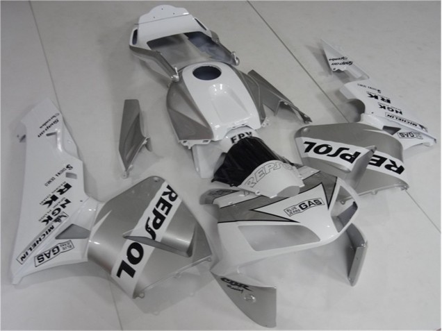 Cheapest 2003-2004 Silve White Black Repsol Honda CBR600RR Bike Fairings Canada Cheapest 2003-2004 Silve White Black Repsol Honda CBR600RR Bike Fairings Canada