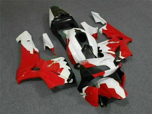 Cheapest 2003-2004 Red White Honda CBR600RR Replacement Motorcycle Fairings Canada Cheapest 2003-2004 Red White Honda CBR600RR Replacement Motorcycle Fairings Canada