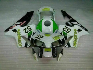 Cheapest 2003-2004 Green White Black Honda CBR600RR Bike Fairing Kit Canada