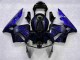 Cheapest 2003-2004 Black with Blue Flame Honda CBR600RR Motorcycle Fairing Kits Canada
