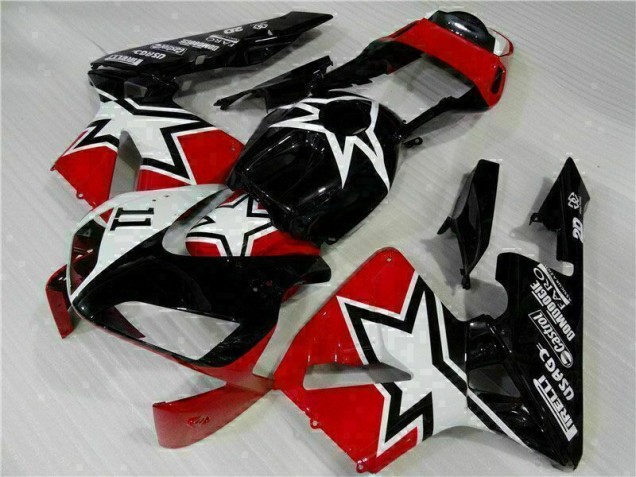 Cheapest 2003-2004 Black White 11 Honda CBR600RR Moto Fairings Canada