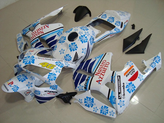 Cheapest 2003-2004 Nastro Azzurro Honda CBR600RR Motorcycle Fairings Kits Canada