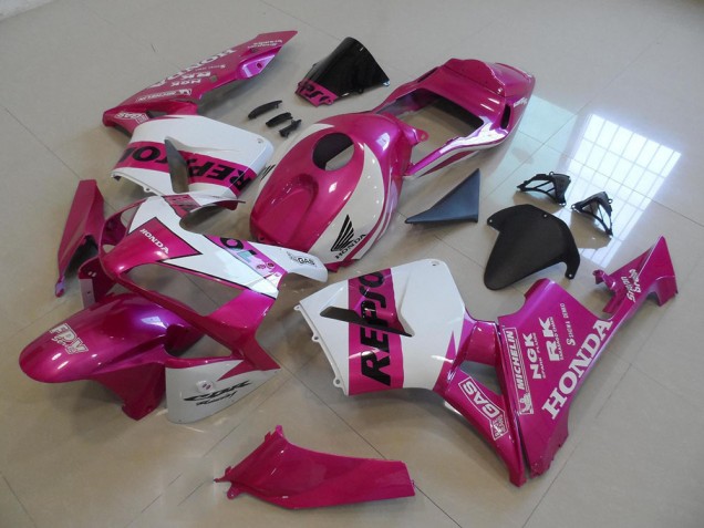 Cheapest 2003-2004 Pink Repsol Honda CBR600RR Motor Bike Fairings Canada Cheapest 2003-2004 Pink Repsol Honda CBR600RR Motor Bike Fairings Canada