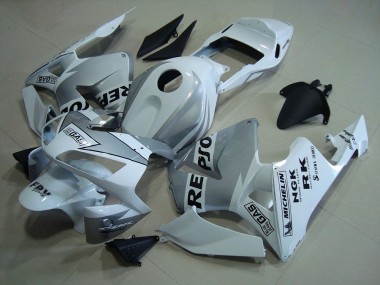 Cheapest 2003-2004 Repsol White Silver Honda CBR600RR Motorcycle Fairings Kits Canada