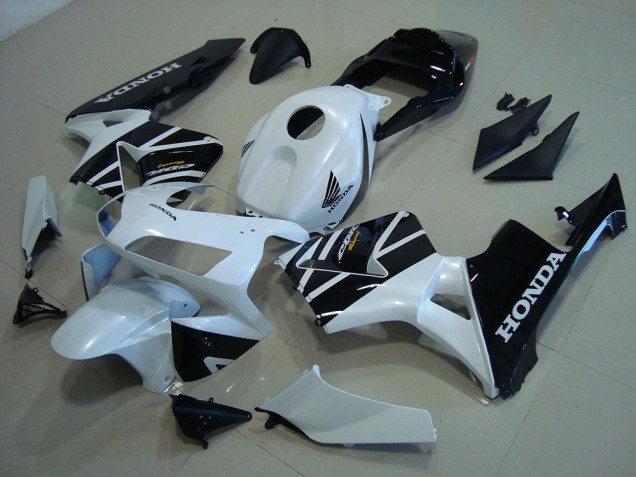 Cheapest 2003-2004 White Black Honda CBR600RR Motorcylce Fairings Canada