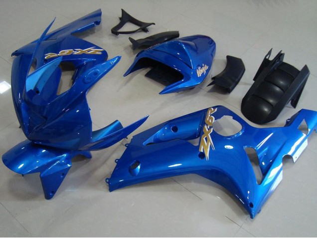 Cheapest 2003-2004 Light Blue Kawasaki ZX6R Motorcycle Fairing Canada Cheapest 2003-2004 Light Blue Kawasaki ZX6R Motorcycle Fairing Canada