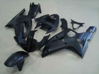 Cheapest 2003-2004 Matte Black Kawasaki ZX6R Motorcycle Fairing Kits Canada