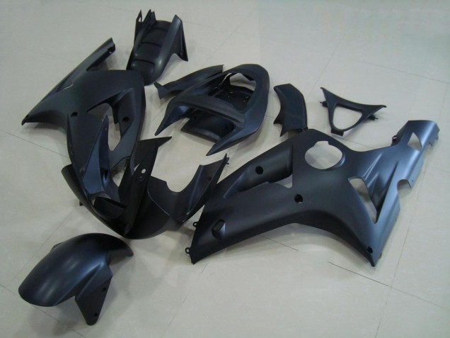 Cheapest 2003-2004 Matte Black Kawasaki ZX6R Motorcycle Fairing Kits Canada Cheapest 2003-2004 Matte Black Kawasaki ZX6R Motorcycle Fairing Kits Canada