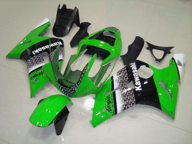 Cheapest 2003-2004 Green Nakano Kawasaki ZX6R Replacement Motorcycle Fairings Canada Cheapest 2003-2004 Green Nakano Kawasaki ZX6R Replacement Motorcycle Fairings Canada