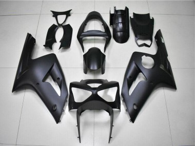 Cheapest 2003-2004 Matte Black Kawasaki ZX6R Motorbike Fairing Kits Canada