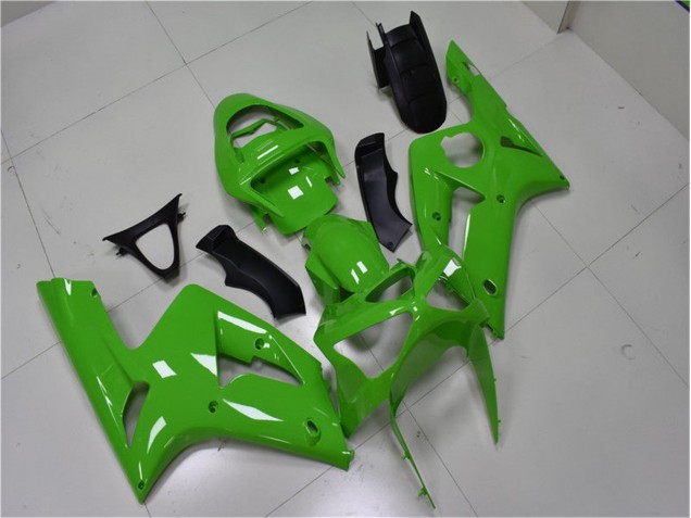 Cheapest 2003-2004 Green Kawasaki ZX6R Replacement Fairings Canada