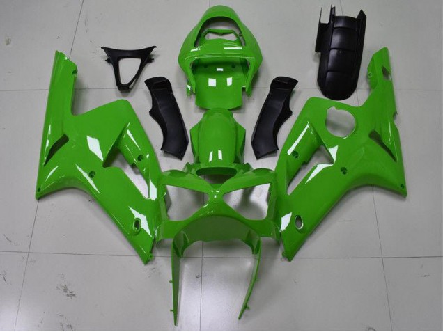 Cheapest 2003-2004 Green Kawasaki ZX6R Replacement Fairings Canada