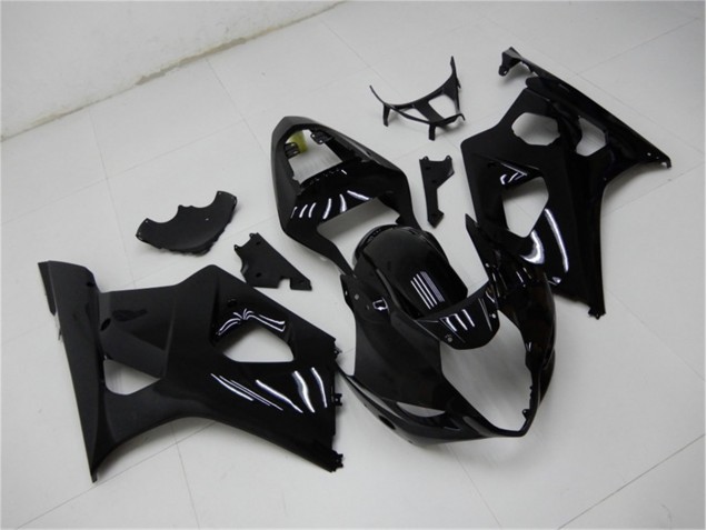 Cheapest 2003-2004 Glossy Black Suzuki GSXR 1000 Motorcycle Fairings Kits Canada