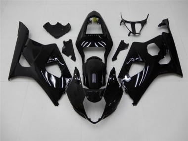 Cheapest 2003-2004 Glossy Black Suzuki GSXR 1000 Motorcycle Fairings Kits Canada