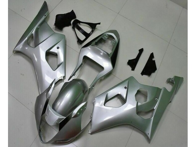 Cheapest 2003-2004 Silver Suzuki GSXR 1000 Motorcyle Fairings Canada Cheapest 2003-2004 Silver Suzuki GSXR 1000 Motorcyle Fairings Canada