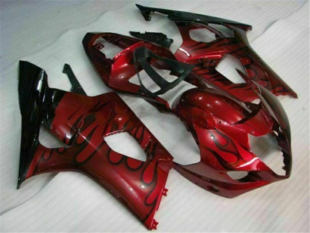 Cheapest 2003-2004 Red Suzuki GSXR 1000 Motorcycle Fairings Kit Canada Cheapest 2003-2004 Red Suzuki GSXR 1000 Motorcycle Fairings Kit Canada