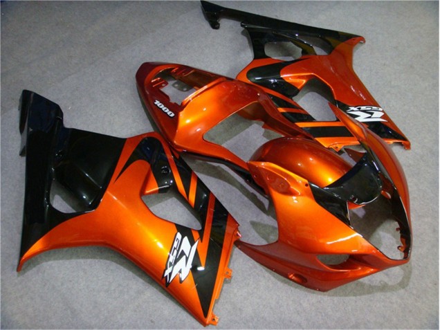Cheapest 2003-2004 Orange Black Suzuki GSXR 1000 Motorcycle Fairing Kits Canada Cheapest 2003-2004 Orange Black Suzuki GSXR 1000 Motorcycle Fairing Kits Canada