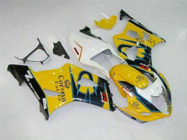 Cheapest 2003-2004 Yellow Suzuki GSXR 1000 Moto Fairings Canada