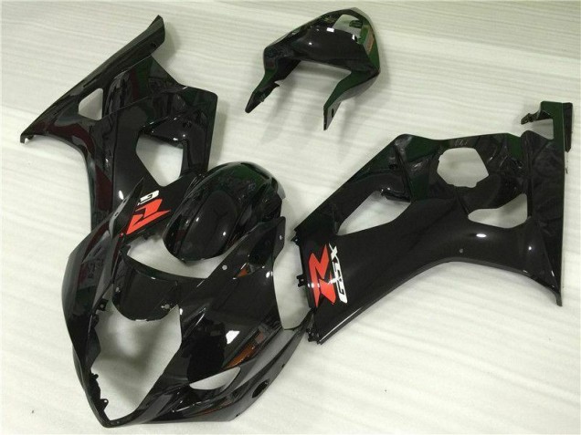 Cheapest 2003-2004 Glossy Black Suzuki GSXR 1000 Motor Fairings Canada