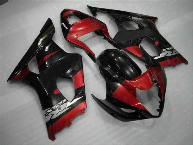 Cheapest 2003-2004 Red Black Suzuki GSXR 1000 Motorcycle Fairing Kits Canada Cheapest 2003-2004 Red Black Suzuki GSXR 1000 Motorcycle Fairing Kits Canada