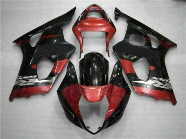 Cheapest 2003-2004 Red Black Suzuki GSXR 1000 Motorcycle Fairing Kits Canada