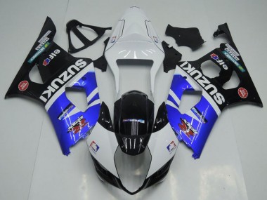 Cheapest 2003-2004 Blue White and Black Suzuki GSXR 1000 Bike Fairings Canada