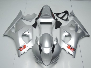 Cheapest 2003-2004 Silver OEM Style Suzuki GSXR 1000 Motorbike Fairing Kits Canada
