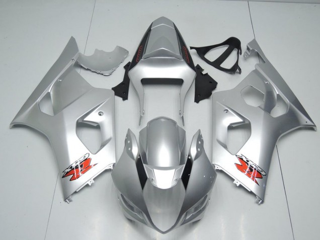 Cheapest 2003-2004 Silver OEM Style Suzuki GSXR 1000 Motorbike Fairing Kits Canada Cheapest 2003-2004 Silver OEM Style Suzuki GSXR 1000 Motorbike Fairing Kits Canada