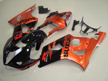 Cheapest 2003-2004 Orange and Black Suzuki GSXR 1000 Motorcycle Fairings Canada