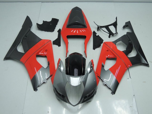 Cheapest 2003-2004 Red and Grey Suzuki GSXR 1000 Motorbike Fairing Canada Cheapest 2003-2004 Red and Grey Suzuki GSXR 1000 Motorbike Fairing Canada