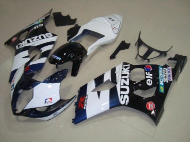 Cheapest 2003-2004 White Black Elf Suzuki GSXR 1000 Motorcycle Fairing Kit Canada