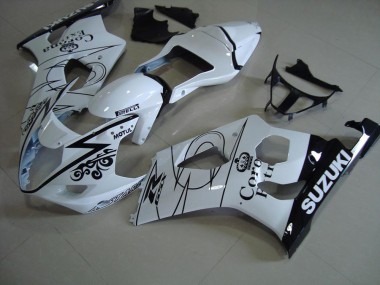 Cheapest 2003-2004 White Corona Suzuki GSXR 1000 Bike Fairings Canada