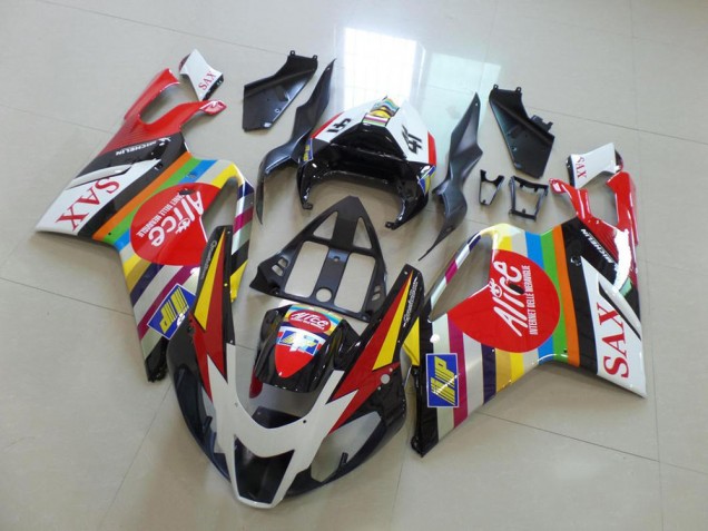Cheapest 2003-2006 Colorfull Sax Aprilia RSV1000 Replacement Motorcycle Fairings Canada