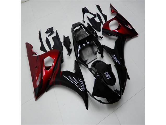 Cheapest 2003-2005 Black Red Yamaha YZF R6 Motorcycle Replacement Fairings Canada Cheapest 2003-2005 Black Red Yamaha YZF R6 Motorcycle Replacement Fairings Canada
