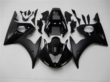Cheapest 2003-2005 Glossy Matte Black Yamaha YZF R6 Motor Fairings Canada