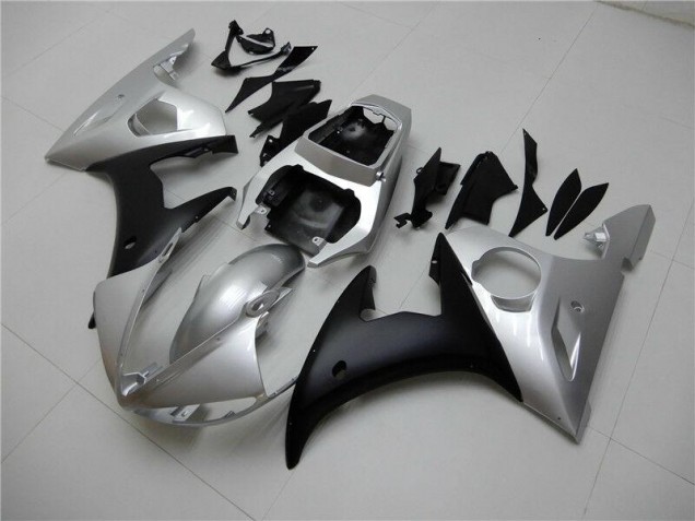 Cheapest 2003-2005 Silver Black Yamaha YZF R6 Motorcylce Fairings Canada Cheapest 2003-2005 Silver Black Yamaha YZF R6 Motorcylce Fairings Canada