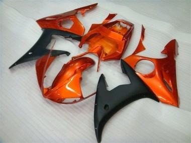 Cheapest 2003-2005 Orange Black Yamaha YZF R6 Motorcycle Fairings Canada